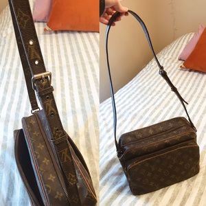 Rare Vintage Louis Vuitton Nile Shoulder Bag